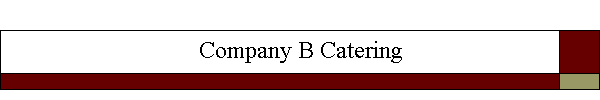 Company B Catering